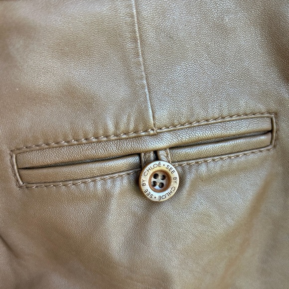 See by Chloe leather shorts - Picture 3 of 7